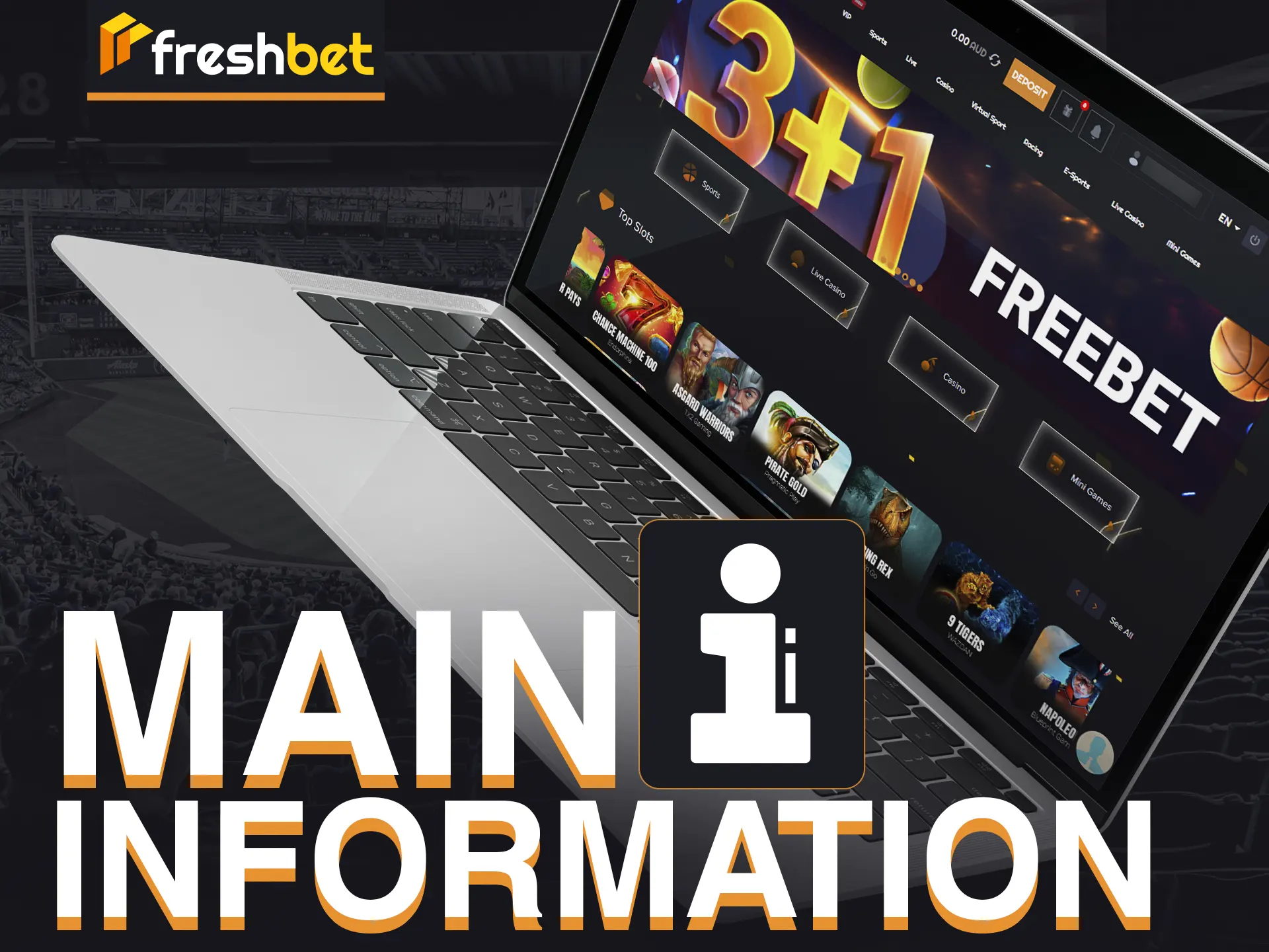 At FreshBet, elevate gaming with diverse options and a generous welcome bonus.