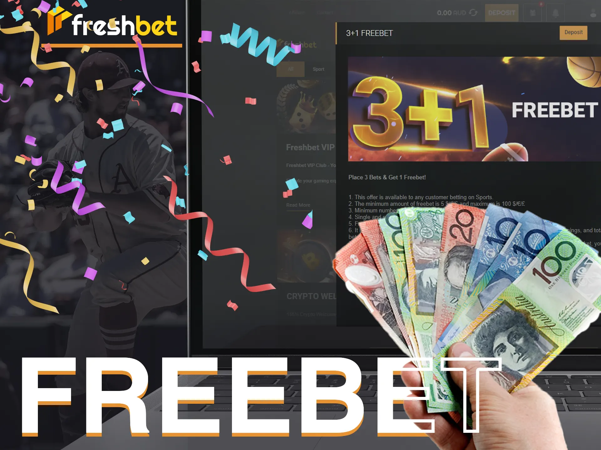 Unlock Freebets with exciting sports wagers at FreshBet.