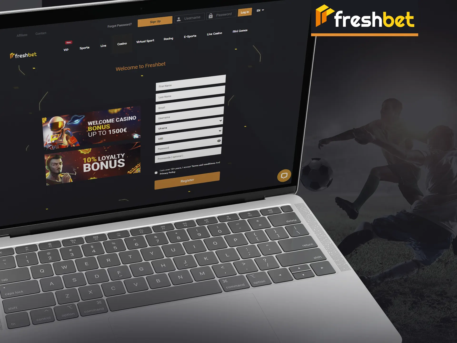 Join FreshBet swiftly with a few easy steps for access.